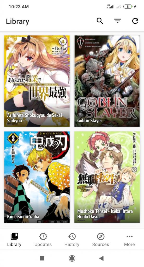 Manga Reader - App đọc truyện tiếng Anh miễn phí