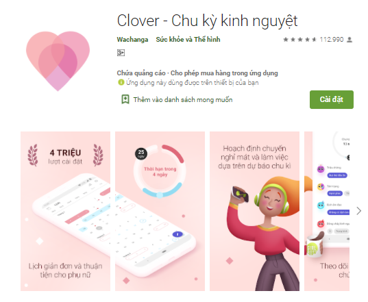 app-theo-doi-chu-ky-kinh-nguyet-clover