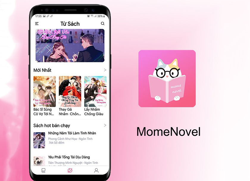 App đọc truyện online MomeNovel