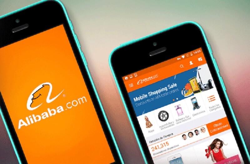 App mua đồ Trung Quốc online Alibaba